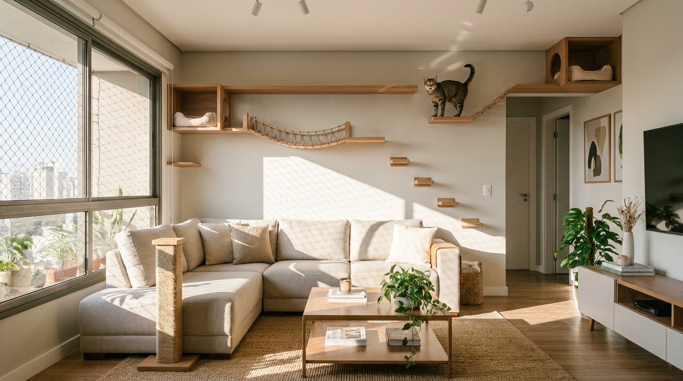 Como Enriquecer o Ambiente de Gatos que Vivem em Apartamento O Guia Definitivo