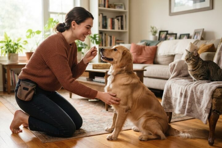Como Ensinar Comandos Simples ao Seu Pet Guia Passo a Passo para Cães e Gatos