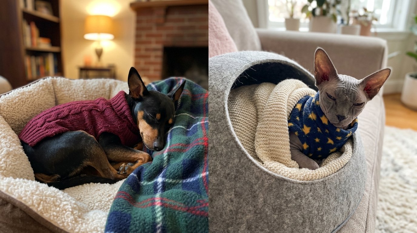 Inverno e Pets Cães e Gatos Mais Sensíveis ao Frio e ao Ar Seco e Como Protegê-los