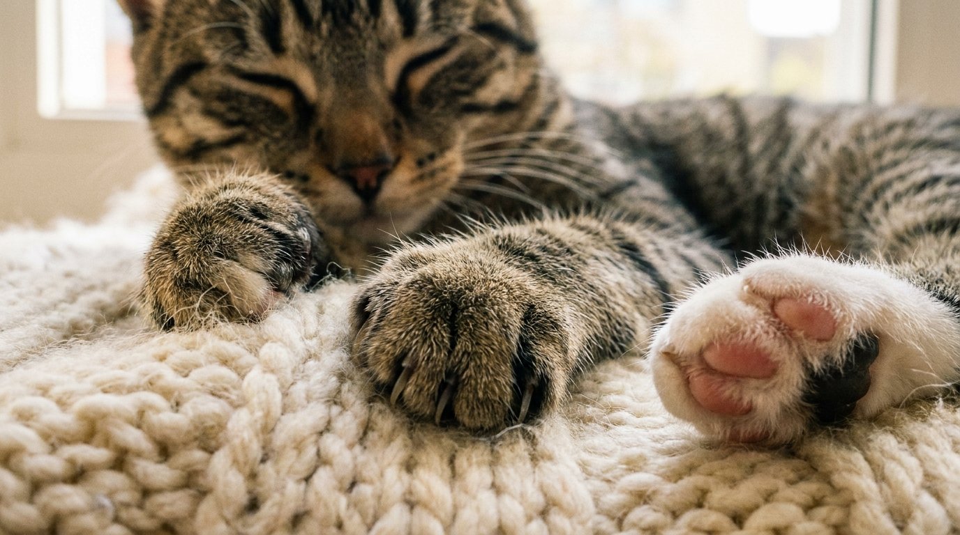 Por que os Gatos Amassam Pãozinho O Significado Oculto desse Gesto