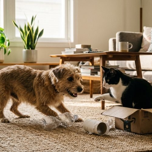 Brinquedos Simples para Gastar Energia Dentro de Casa Guia Prático para Cães e Gatos
