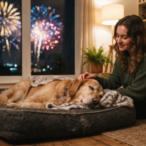 Como Acalmar um Cachorro Durante Fogos de Artifício Guia Prático e Seguro